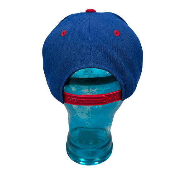 Vintage American Needle Montreal Expos Snapback Hat Cap Blue Red Adjustable - Picture 4 of 10